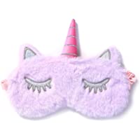 dressfan Linda 3D Máscara de Ojos Animal Para Dormir Viajar Mascarilla Transpirable de Sueño Sombra de Mascara de Dormir…